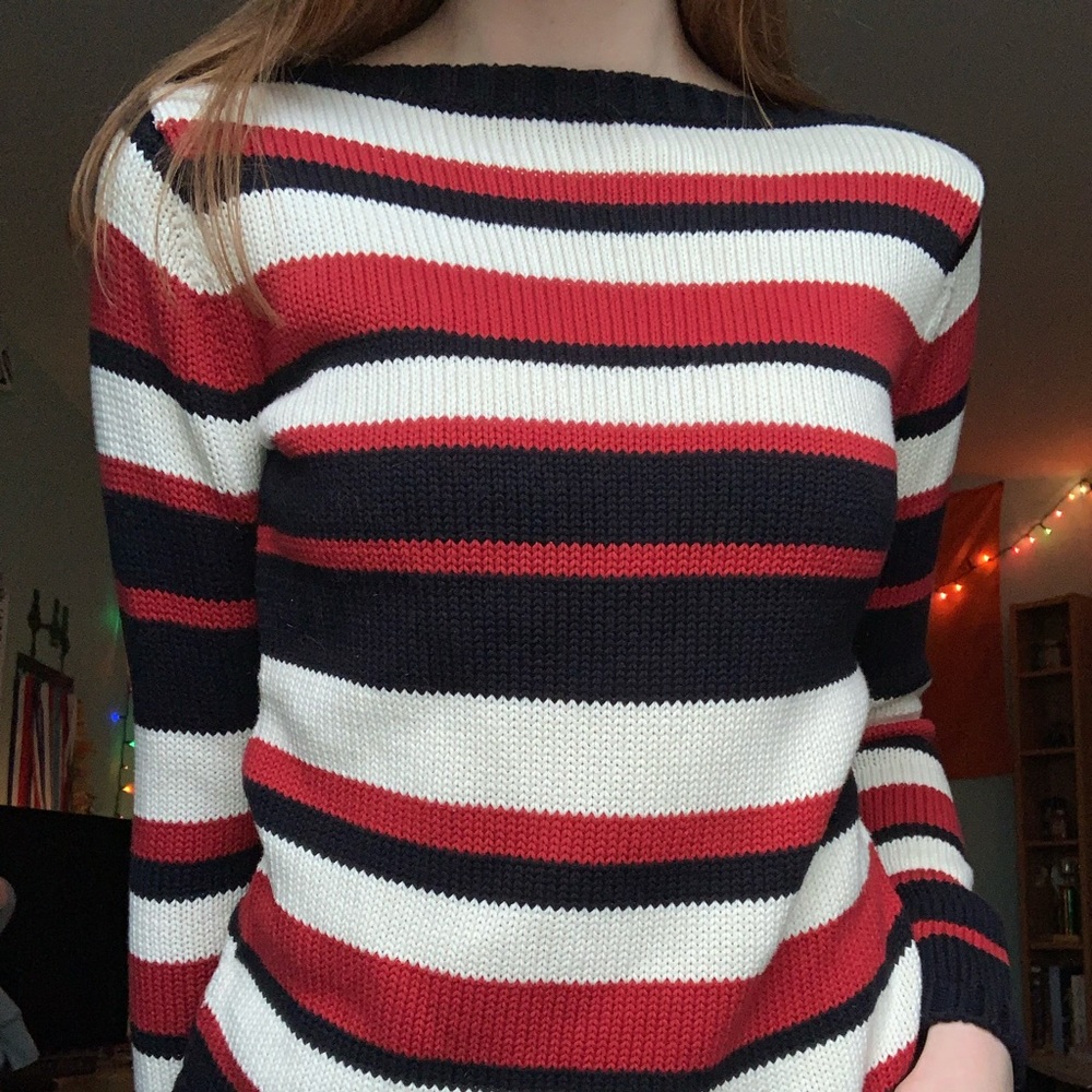 Loft boat neck sweater
